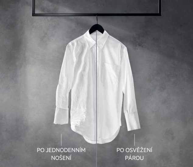 S párou vs bez páry